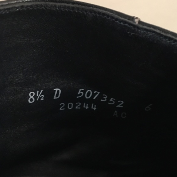 Vintage 70s Florsheim men black leather ankle boot - Picture 11 of 12